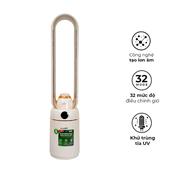 Quạt không cánh lọc không khí Magic Eco AC-305 – Quạt làm mát và lọc khí hiện đại